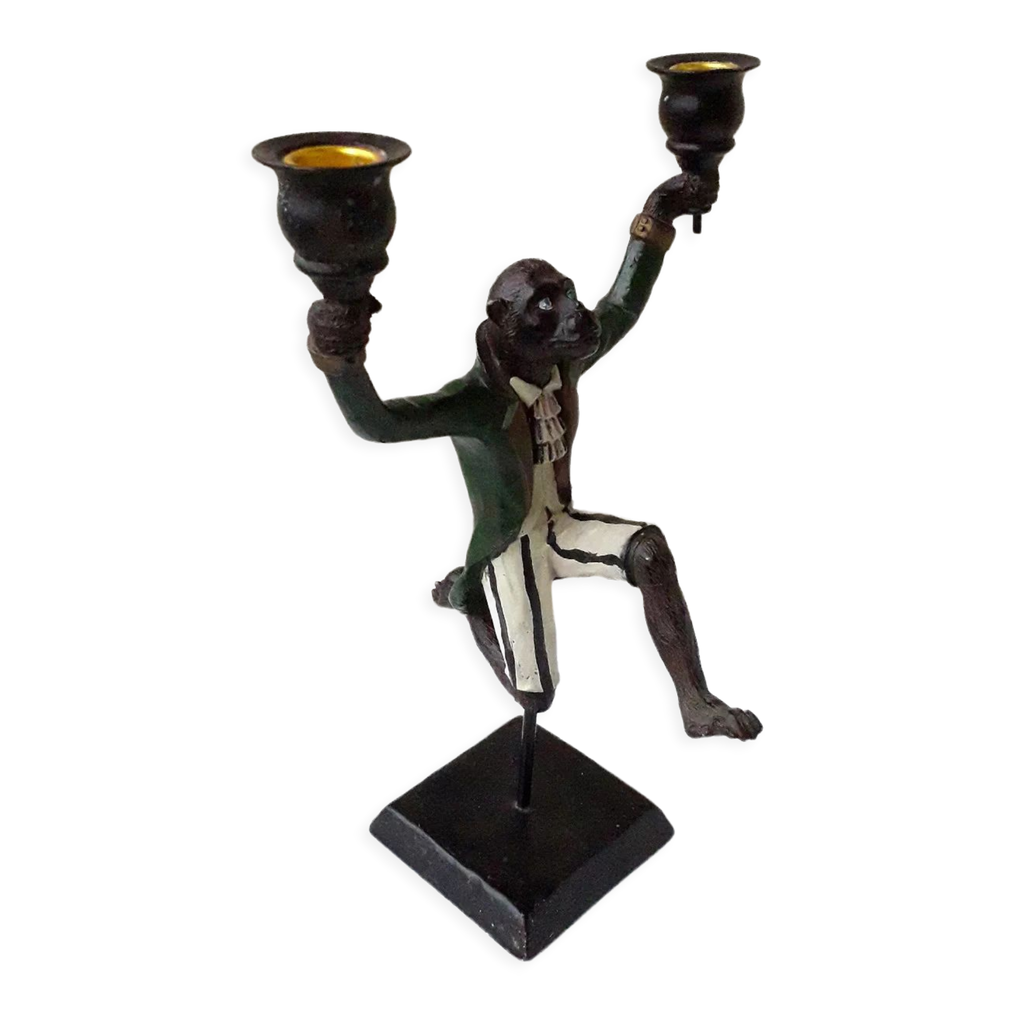 Double candle holder