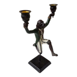 Double candle holder