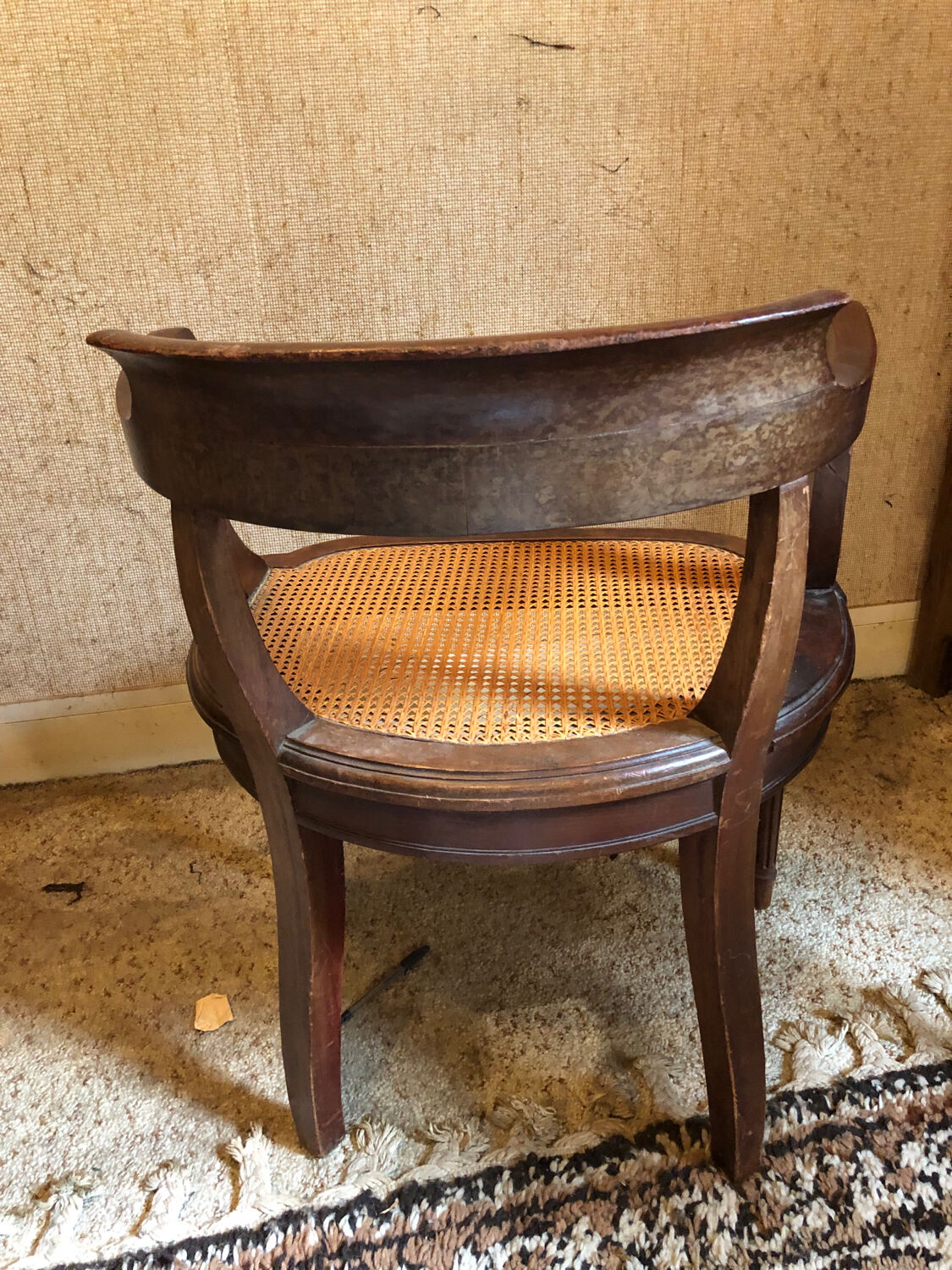 Desk chair Louis-Philippe style