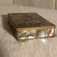 Box in brass and mother-of-pearl