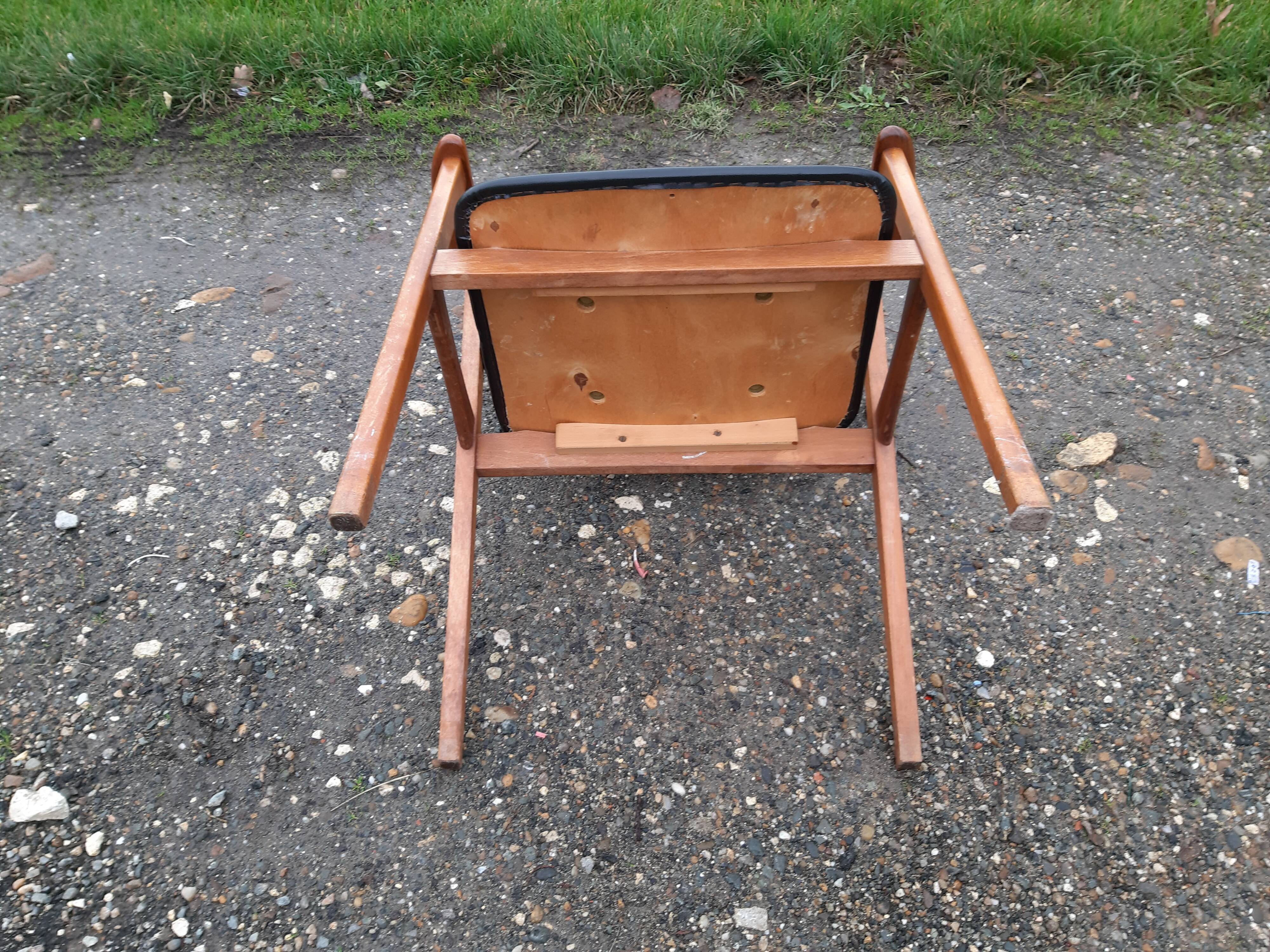 Vintage Scandinavian Style Chair from the 60s