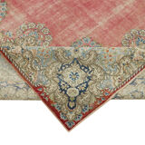 Hand-Knotted Persian Antique 1970s 336 cm x 454 cm Beige Wool Carpet