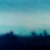 Minimalist landscape in ink 8