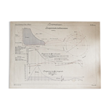 Original technical drawing, arts and crafts