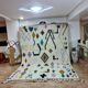 Beni Mrirt Rug 100% Natural Wool – Luxury and Berbè Craftsmanship