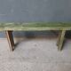Banc en bois vers