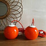 Pair of portable lamps