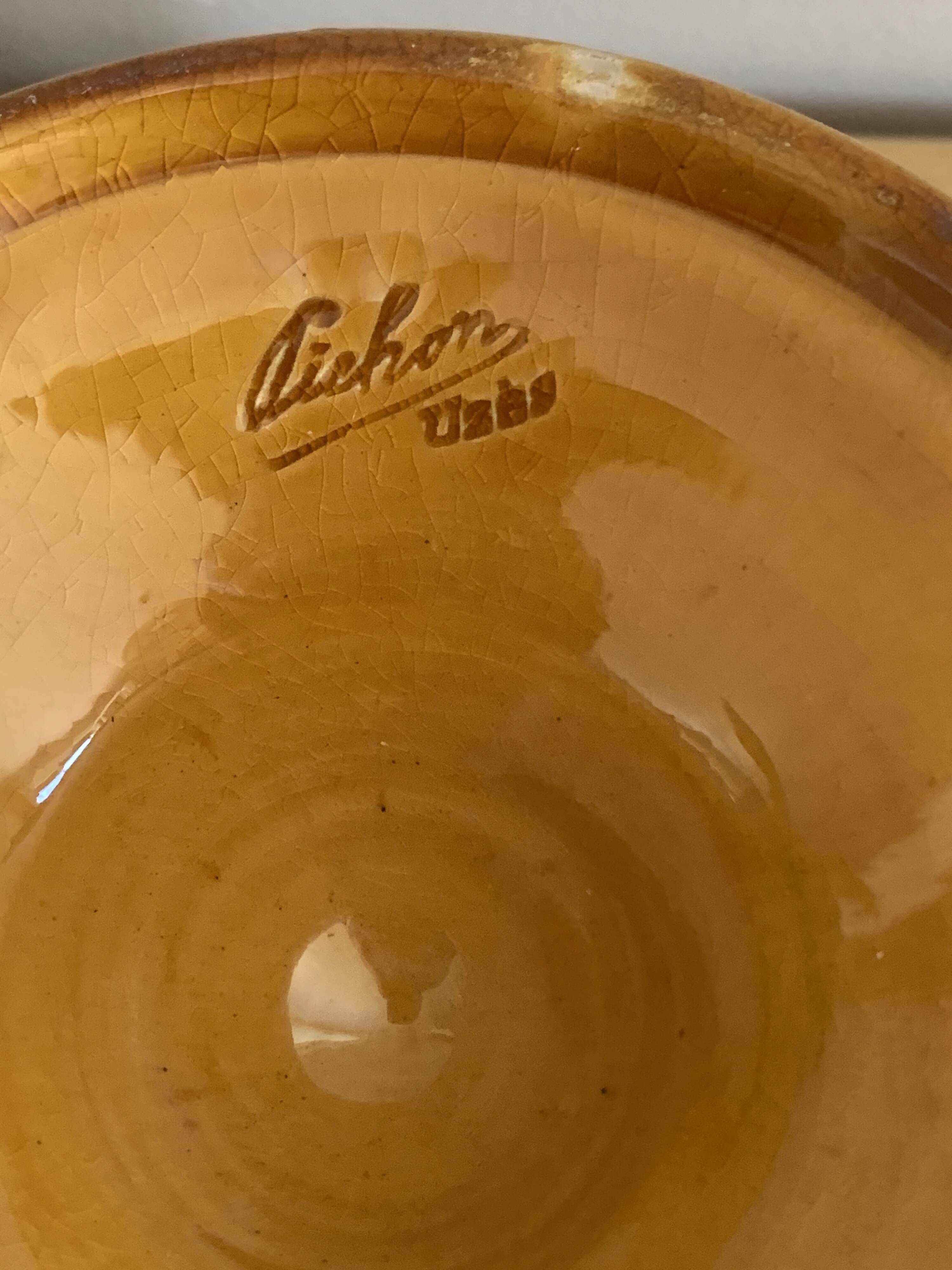 Basket and plate Pichon