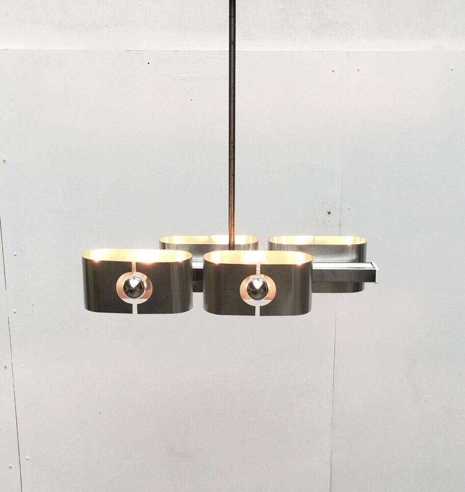Mid-Century Space Age French Ceiling Lamp, 1960s