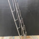 Vintage stainless steel vinyl door