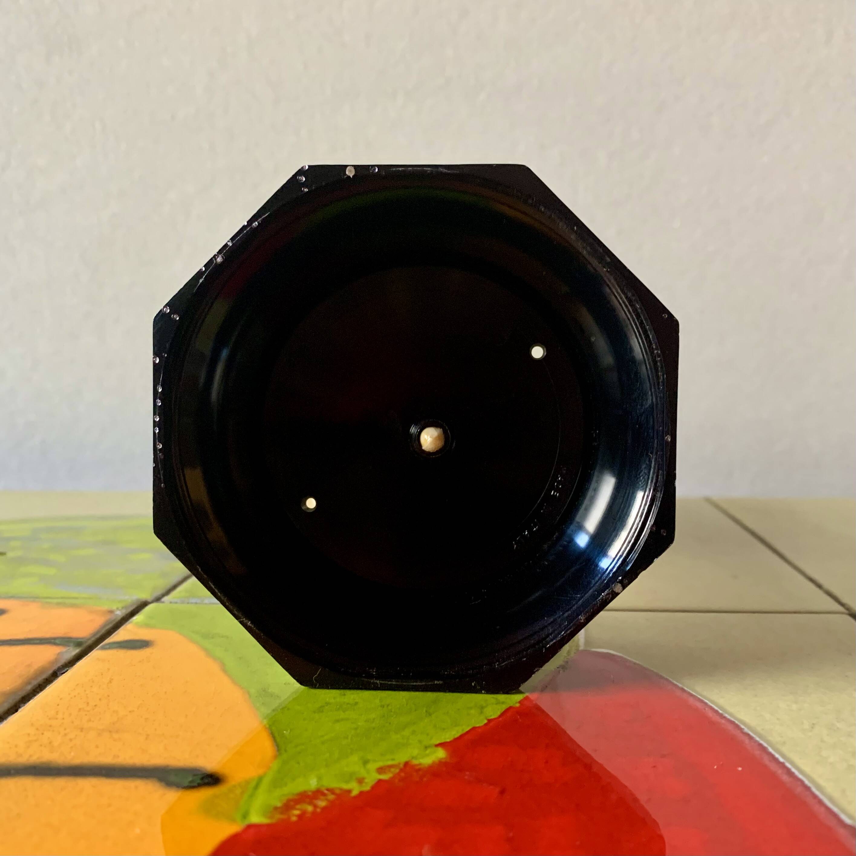 Madonna under bell with Baby Jesus in plastic - Made in Italy - 1960.