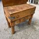Butcher's block early 20th century