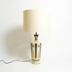 Large ceramic table lamp with Egyptian motifs by Nicolas Blandin, Paris