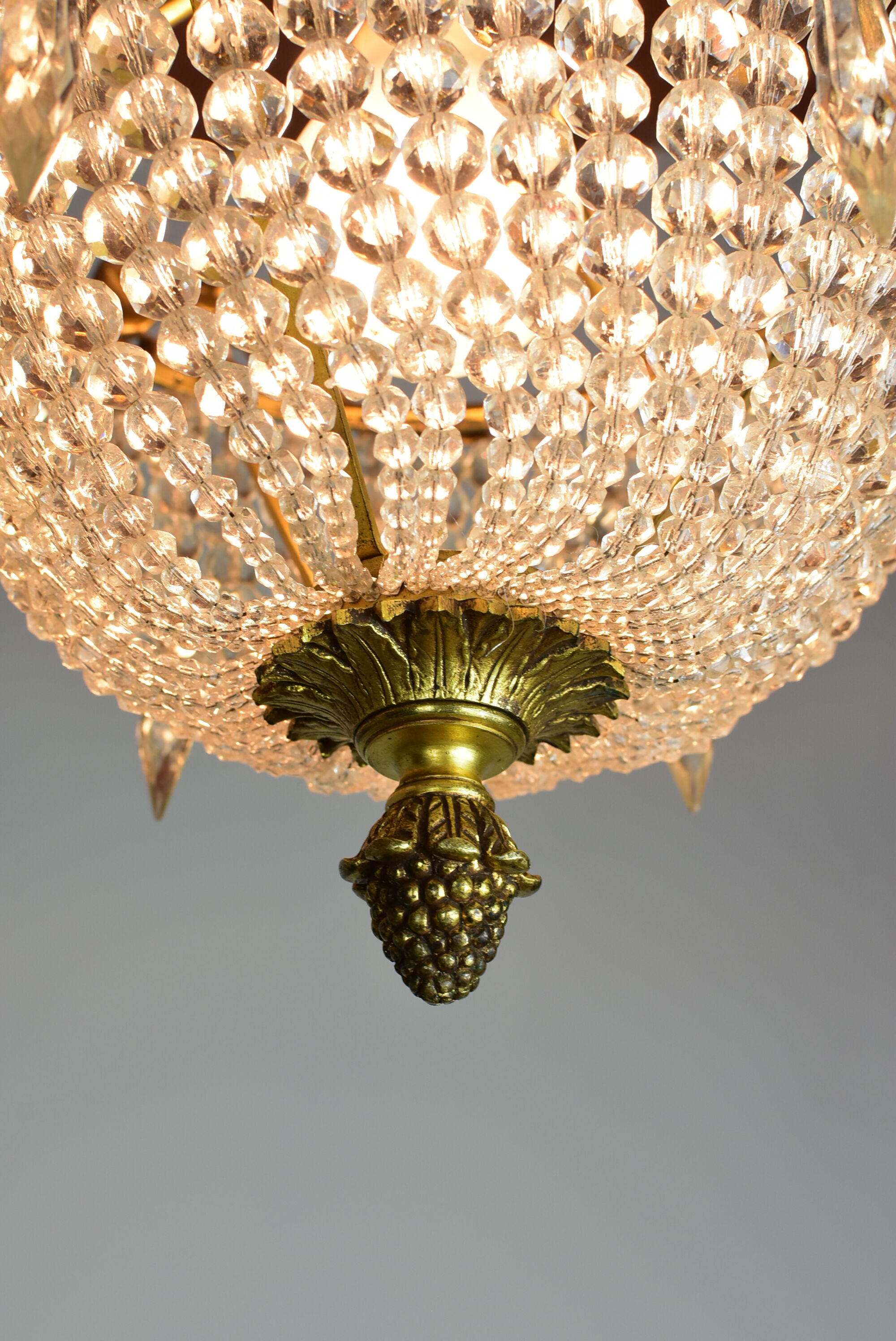 Napoleon III hot air balloon bronze chandelier