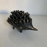 Vintage 1950 hedgehog ashtrays by Walter Bosse for Hertha Baller