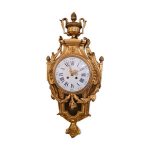 Cartel en bronze doré - style
