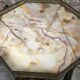 Pedestal table / harness Napoleon III era marble top