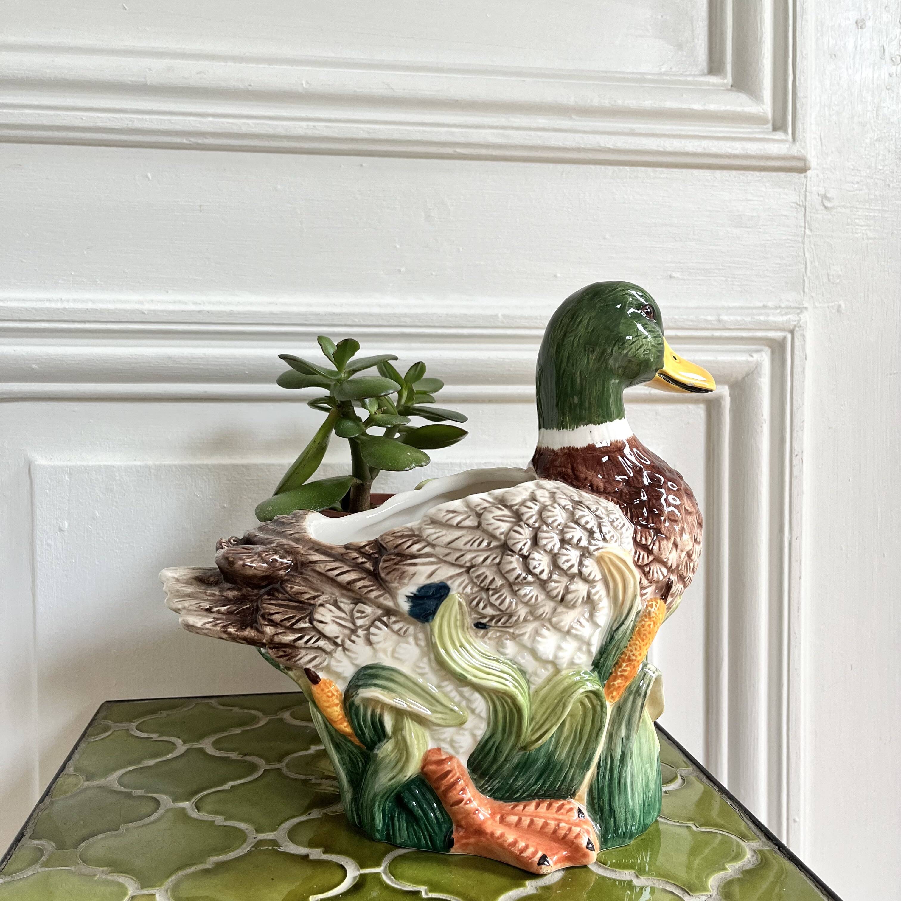 Duck slip pot or planter