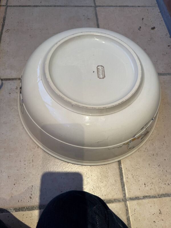 Bassine de toilette  Sarreguemines