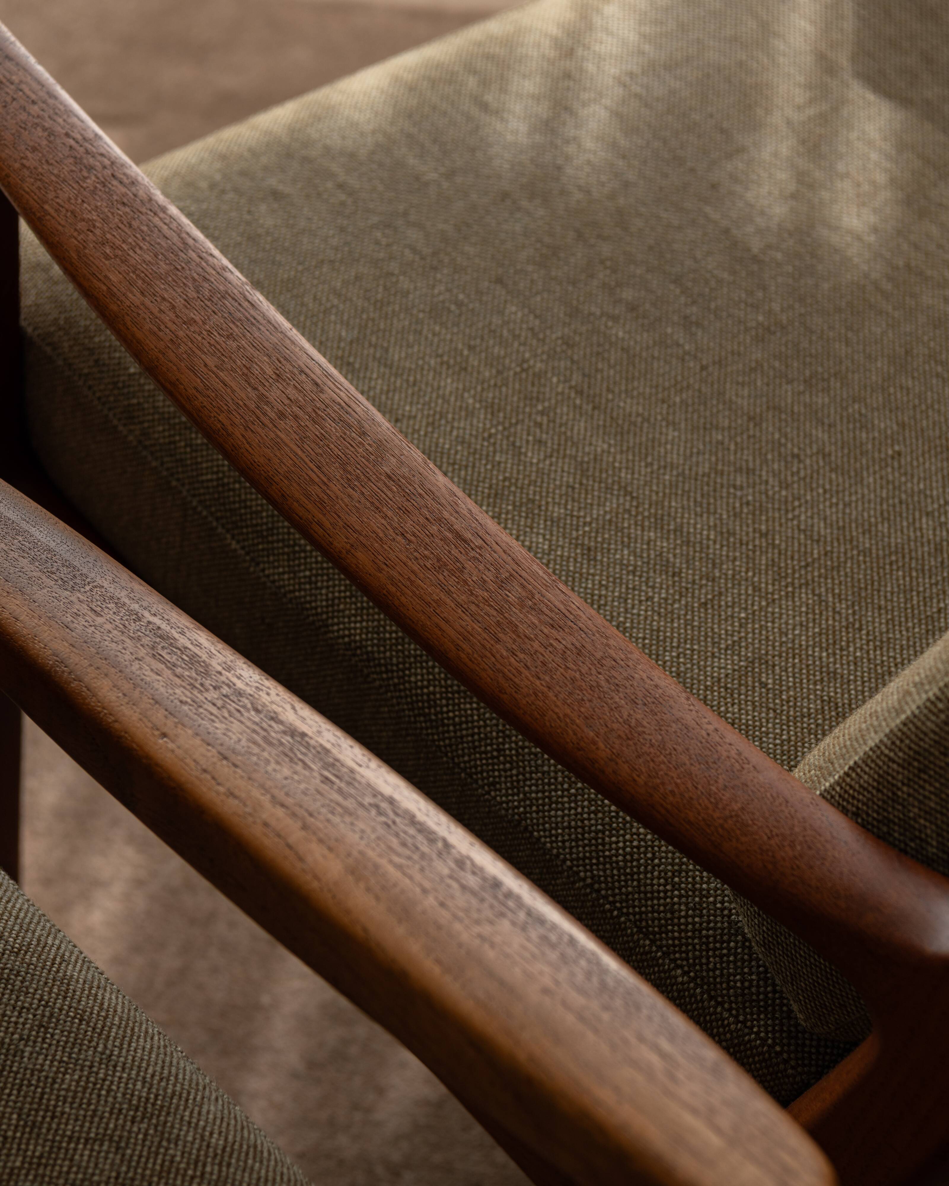 Vintage Senator Armchairs by Ole Wanscher for Cado Set of 2