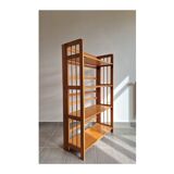 Folding bookseller's shelf