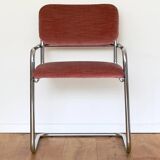 Chaise cantilever chromées vintage Bauhaus Cesca
