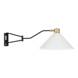 Articulated wall light by René Mathieu for Lunel