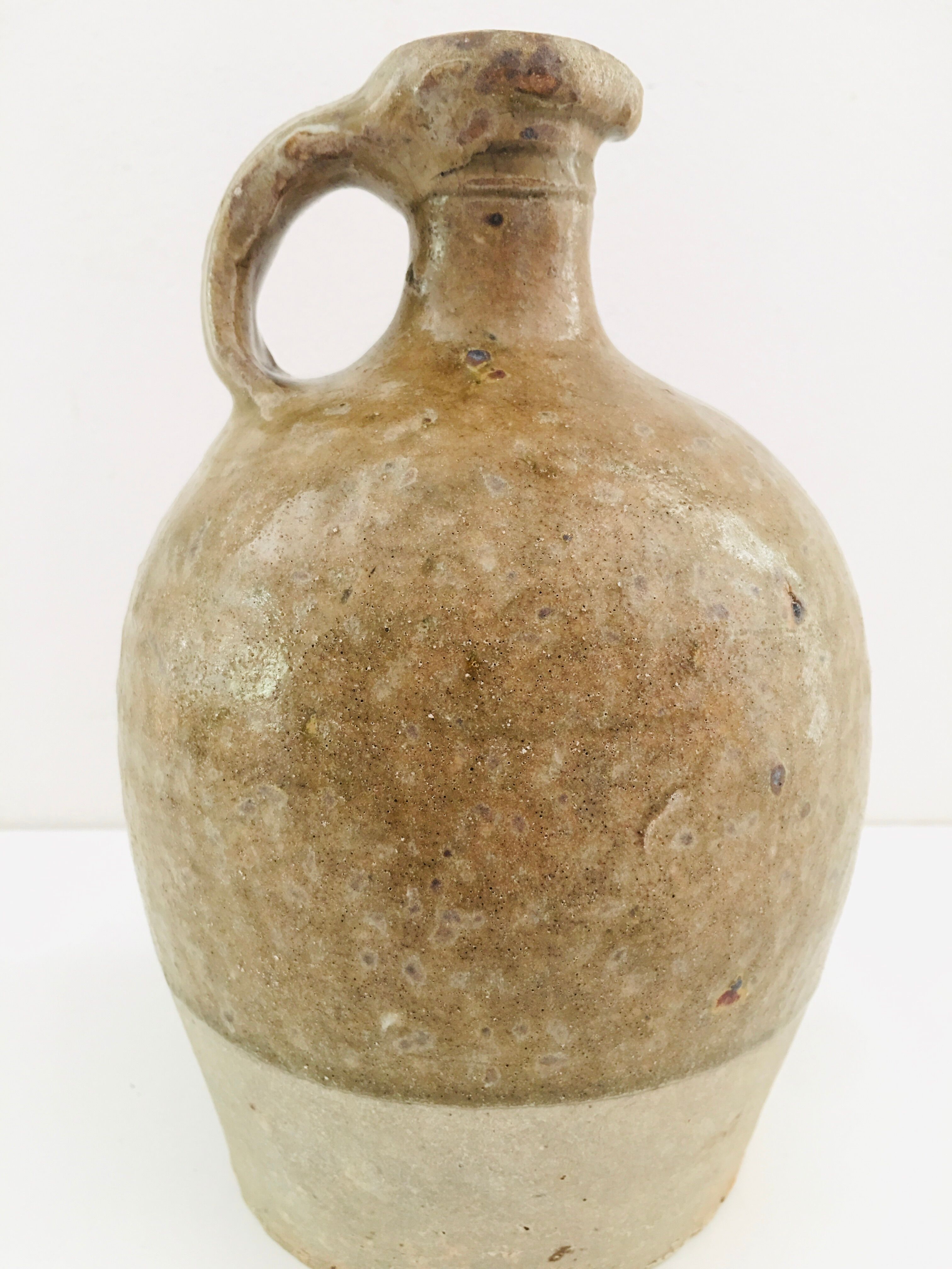 Vintage stoneware pitcher