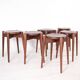 Set of 6 Japanese stools
