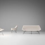 Cosmos Living Room Set of 3 by Augusto Bozzi for Saporiti, Italy, 1954