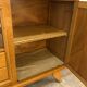 Oak buffet compass feet
