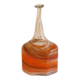 Scandinavian glass vase from Flygsfors 1970