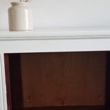 Old white parisian wardrobe