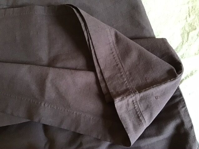 Drap de coton violet 2mx3m pour nappe de campagne