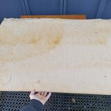 Very large Swiss road map on tole - 126 x 86.5 cm