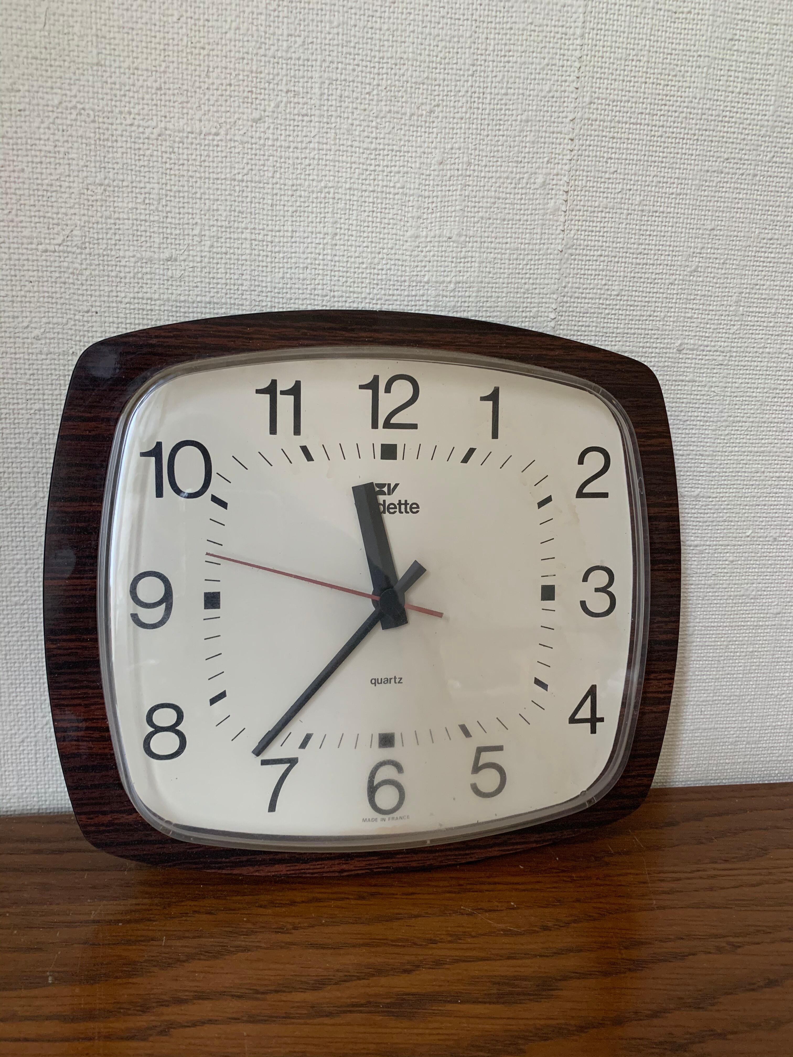 Vintage clock Vedette