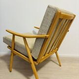 Boomerang armchair by ton from czechoslovakia 1970’s
