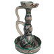 Ceramic candle holder signed