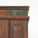 Cabinet de mariée peint d'art populaire 1816