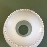 Ancient dome lampshade in white opaline