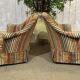 Pair of Napoleon III style crapaud armchairs - work from the 1950s