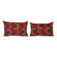 Set of 2 vintage Turkish cushion covers 36x56 cm