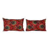 Set of 2 vintage Turkish cushion covers 36x56 cm