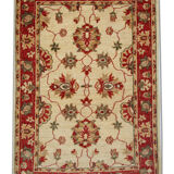 Tapis en laine oriental fait à la main 86x123cm