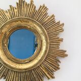Golden sun mirror 44cm