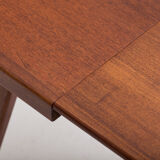 Extendable dining table by Louis Van Teeffelen for Wébé, Dutch design, 60’s