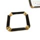 Set of three bridge ashtrays, mid-century modern, porcelain, Ćmielów, Poland, 1960s.