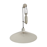 Grey Metal Counterweight Pendant, Italy 1960s