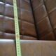 Sofa bench skai camel 50s