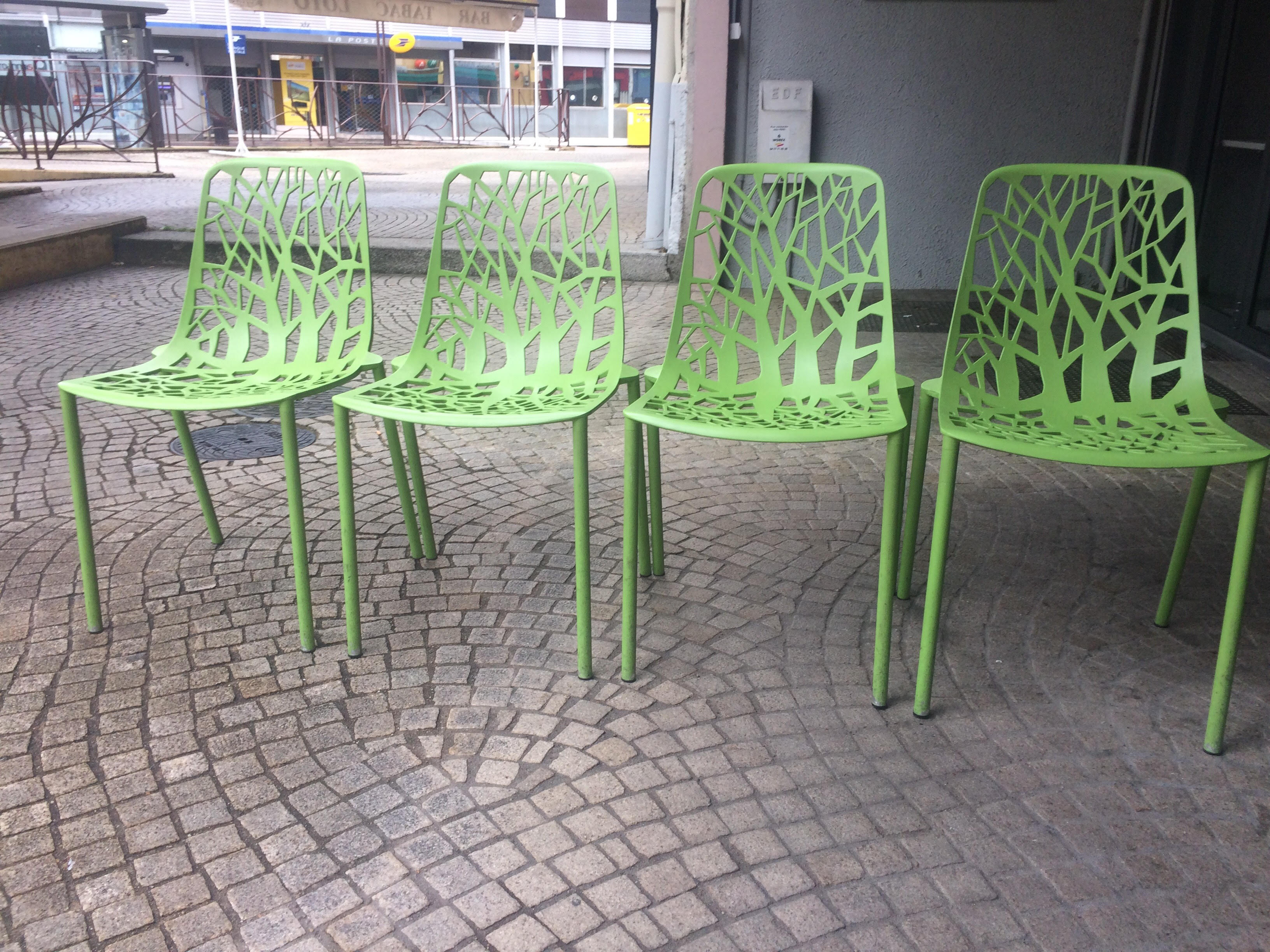 Set of chairs, armchairs and stools of bar r. & Francesca Cantarutti